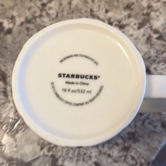 Starbucks raised relief London mug excellent condition no chips or cracks - Picture 2 of 3